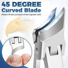 GJNL cisailles à ongles angle incline 45deg pour coupe précise et confortable