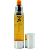 GK HAIR Huile argan serum bouteille – soin nourrissant pour cheveux frisés et abîmés.