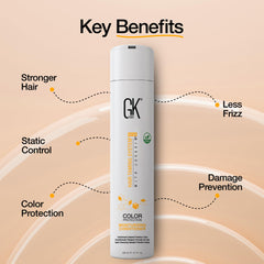 Texture crème douce de GK HAIR Hydrate pour hydratation en profondeur.