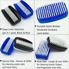 Paquet GKETN de deux brosses double-face pour la maison.
