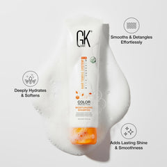 GK Hair bouteille shampoing format voyage pratique et léger.