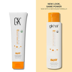 GKHair – application du soin, frisottis maîtrisés et cheveux plus doux.
