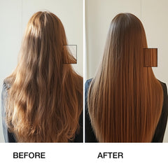 ThermalStyleHer : application crème protection chaleur sur les cheveux