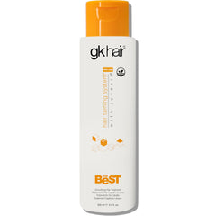 GKHair Keratine – bouteille de traitement, lissage durable et brillance naturelle.