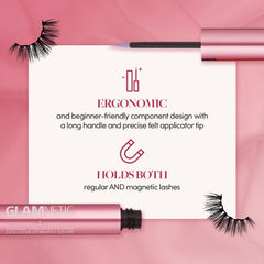 Glamnetic Liner Hybride – trait œil-de-chat net et élégant.