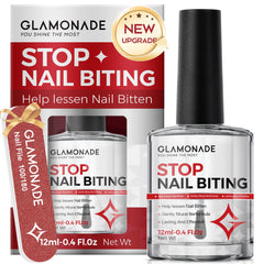 Glamonade: bouteille de vernis amertume extra pour freiner le mordillage.