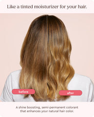 Glaze Super Gloss Caramel Lights – crème appliquée pour nourrir les longueurs en douceur.