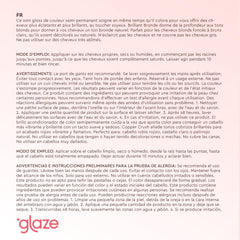 Glaze Supergloss – application sur cheveux, gloss hydratant prêt à l’emploi