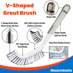 GleamGaGa brosse polyvalente petite poils fermes idéale pour détails