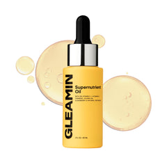 Gleamin huile visage vitamine C et E pour un éclat lumineux durable