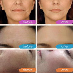GLEOW sérum retinol nuit, bouteille, lissage des ridules et éclat.