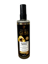 GLISS Conditionneur Express Réparation – flacon spray, démêle rapidement les cheveux abîmés.