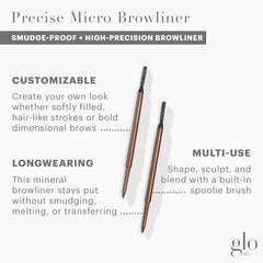 Glo Skin Beauty Application sourcils mince pour combler naturellement.