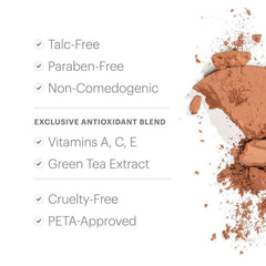 Glo Skin Beauty Échantillon couleur Beige Light, prévisualisation du rendu sur peau claire.
