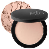 Glo Skin Beauty Poudre pressée Beige Light, couvrance naturelle et finition seconde peau.