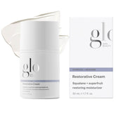 Glo Skin Beauty Restorative Crème dans le pot, hydratation riche pour nourrir la peau
