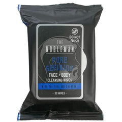 Emballage refermable des lingettes Nobleman offrant fraîcheur et facilité d’utilisation.