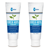 Globe Crème Urée 40% sur talons, hydratation des zones sèches.