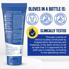 Gloves In A Bottle: absorption rapide pour une application facile.