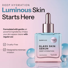 Gouttes du sérum Glow Muse Niacinamide pour une dose facile et contrôlée
