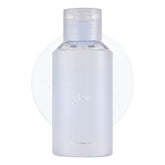 Glow tonique citron montrant sa bouteille et sa formule nourrissante pour la peau.