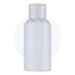 Glow tonique citron montrant sa bouteille et sa formule nourrissante pour la peau.