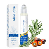 Sérum Gluplessia avec rouleau sur cuir chevelu pour application ciblée