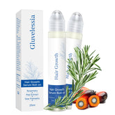 Gluvelessia Sérum croissance cheveux roll-on romarin pour cheveux plus épais