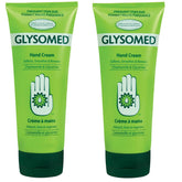 Vue du pack Glysomed avec deux tubes de 250 mL pour l'hydratation quotidienne.