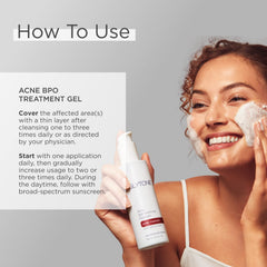 Glytone BPO Gel Acné Sans Parfum, douceur pour peaux sensibles.