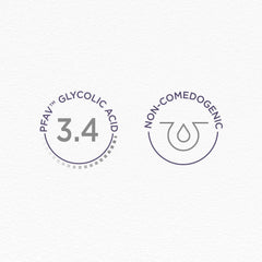 GLYTONE Exfoliant visage 3-4% acide glycolique; affine les pores en douceur.