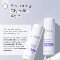 Texture du gel exfoliant Glytone prête à l’emploi