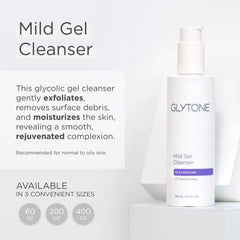 Texture gel lisse du Glytone pour une application douce et efficace.