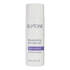 Glytone mini peel gel sur sa bouteille prête à l’emploi pour exfolier
