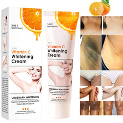 Go Ho crème éclaircissante vitamine C — flacon visage pour un teint uniforme