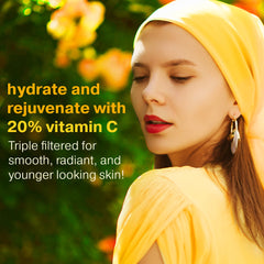 Go Radiance sérum vitamine C 20% – ingrédients naturels et hydratants.