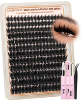 Goddvenus Manga Lash Clusters avec pointes pour un volume texturé et un regard audacieux.