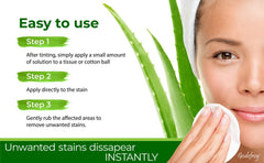 Formule aloe vera Godefroy, douceur et hydratation ciblant les zones teintées
