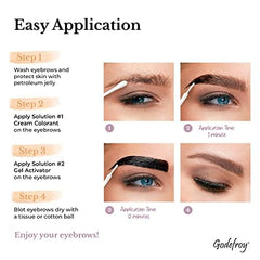 Godefroy sourcils retouche racines couleur pratique et temporaire