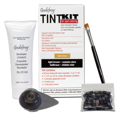 Godefroy kit-teinture-cheveux assure une couverture grise durable et un mélange facile à domicile.