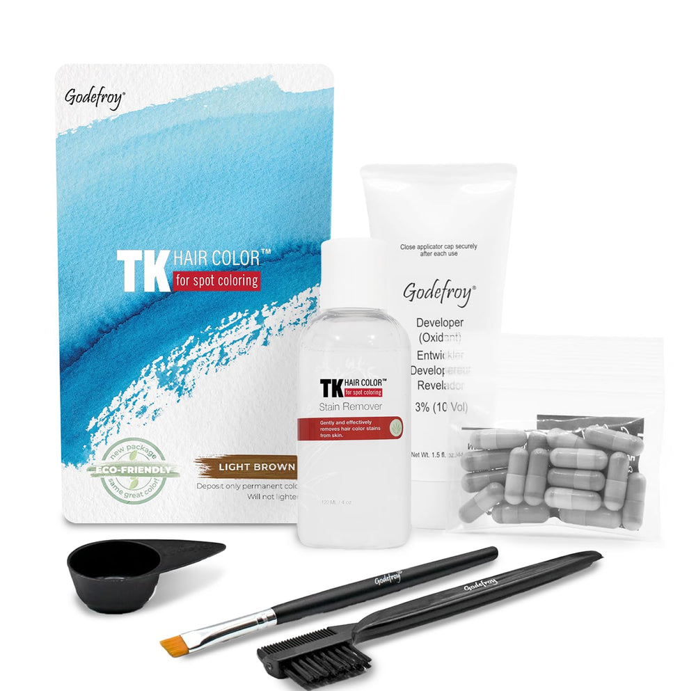 Godefroy TK 20: bouteille colorant pour retouches ciblées et résultats professionnels.