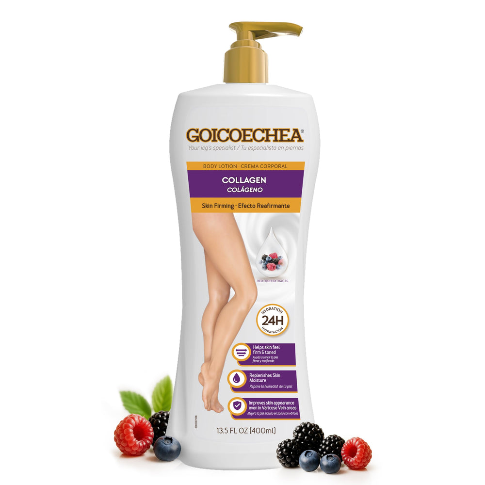 Goicoechea Crème raffermissante – bouteille affichée, hydratation durable pour tout le corps.