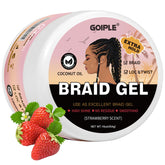 Goiple 16oz braid gel bottle for long-lasting hold and shine.