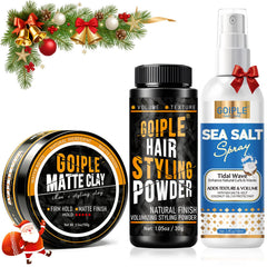 Goiple argile matte, tenue ferme pour cheveux texturés.