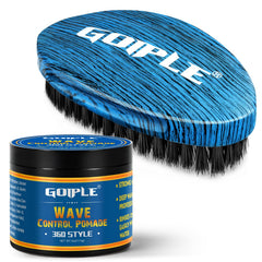 Goiple brosse curvée 360 wave pour définir les ondes avec précision et confort