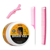 Goiple gel tresses emballage accessoires : kit pratique pour démarrer le coiffage.