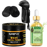 Goiple natural wave pomade jar for men delivers definition and shine