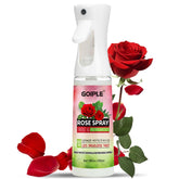 Goiple Rose Water Spray: la bouteille, hydratation douce pour cheveux et cuir chevelu.