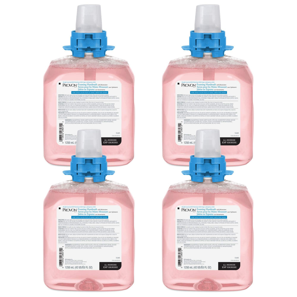 GOJO PROVON mousse mains cranberry, hydratante et agréable au lavage.