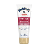 Gold Bond crème-pieds-relief-peau-seche – Bouteille 3,4 oz pour hydratation rapide.